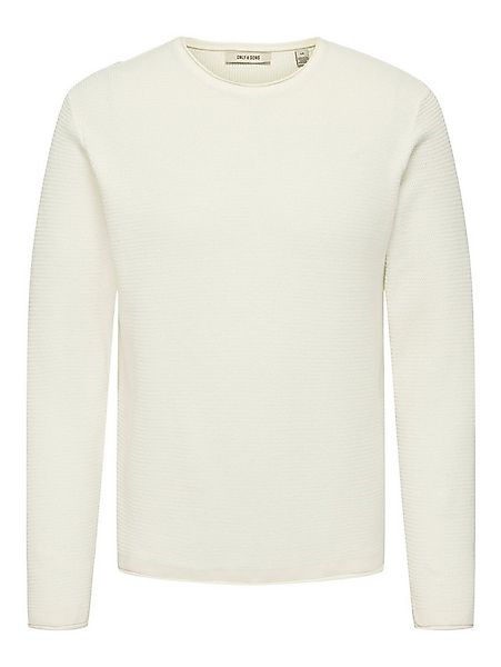 ONLY & SONS Strickpullover ONSERIC REG 12 STRUC CREW KNIT günstig online kaufen