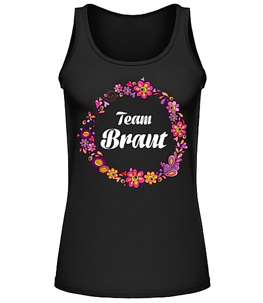 JGA Team Braut Blumenkranz · Frauen Tank Top günstig online kaufen