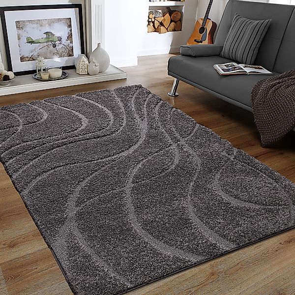 Sanat Hochflor-Teppich »Luxus 3503«, rechteckig, 30 mm Höhe, robuster Langf günstig online kaufen