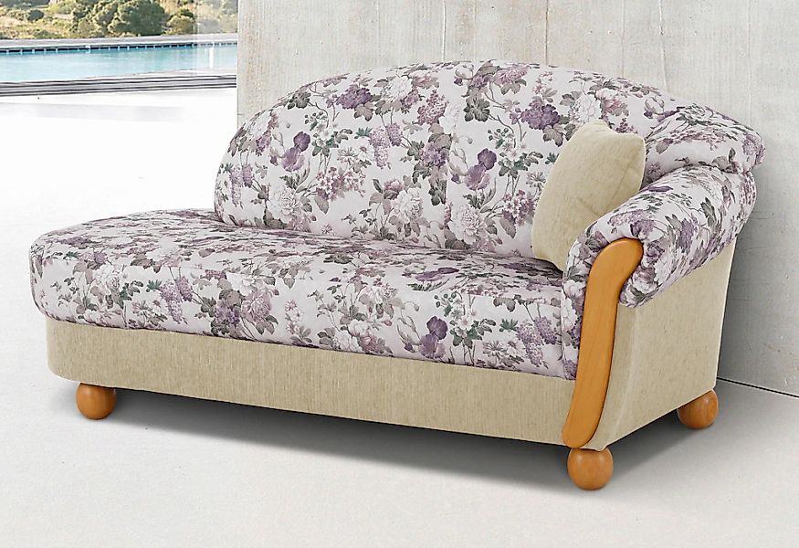 Home affaire Ottomane "Milano, bequemes solitär Sofa im Landhaus-Stil, B/T/ günstig online kaufen