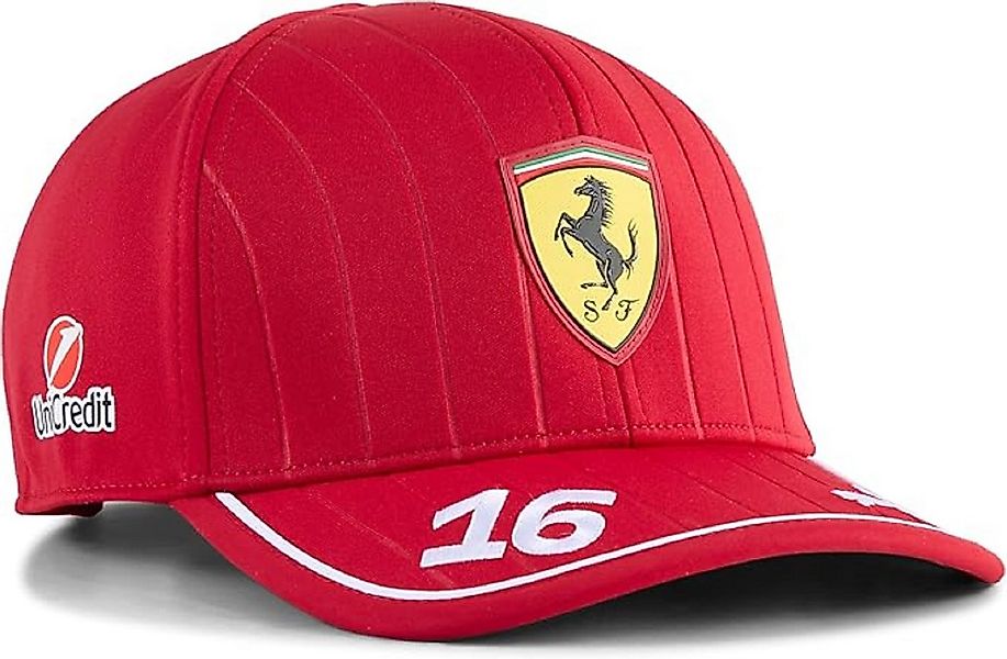 Ferrari Baseball Cap Scuderia Ferrari F1 2025 Charles Leclerc Kappe Basecap günstig online kaufen