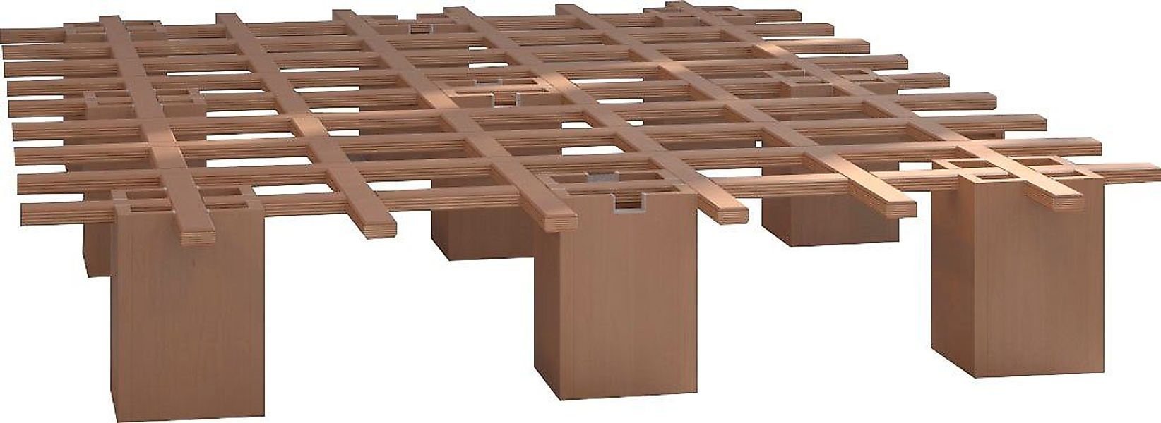 Tojo Bett "Tojo-system" einfache Montage ohne Werkzeug, in verschiedenen Br günstig online kaufen