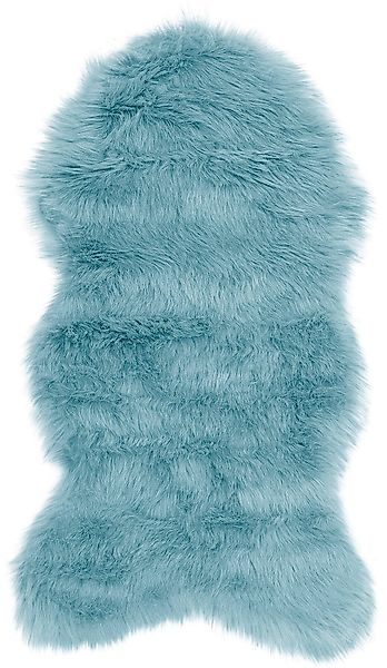 my home Hochflor-Teppich Valeria Fellteppich kuschelig, günstig online kaufen