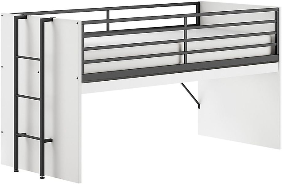 Vipack Hochbett »Sam, schlafen und arbeiten in einem, wahlweise Eiche- oder günstig online kaufen