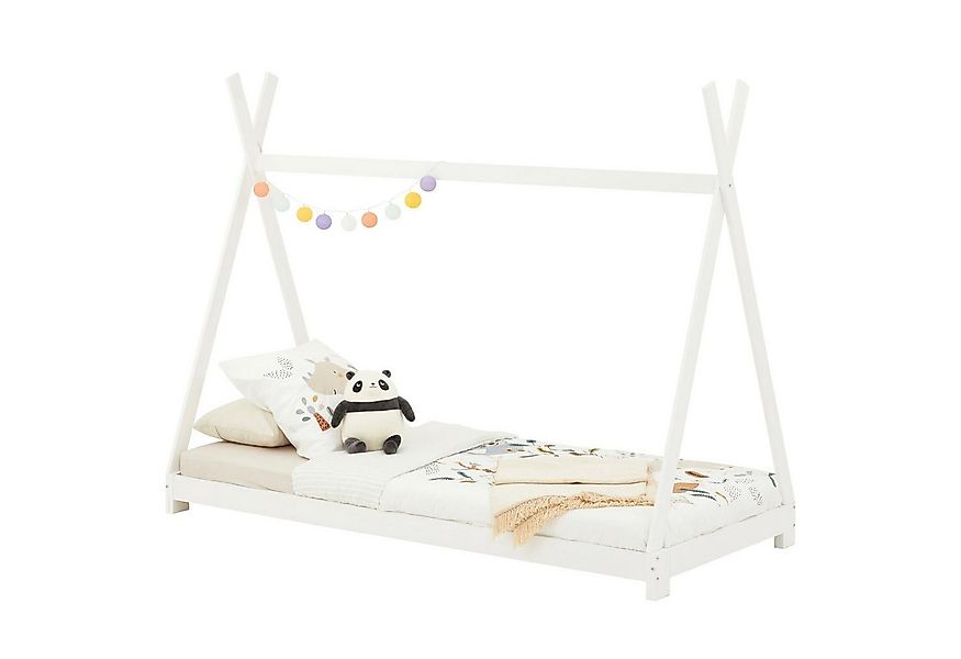 IDIMEX Kinderbett ELIN, Tipibett Hausbett Spielbett Zeltbett Zelt Tipi Bett günstig online kaufen