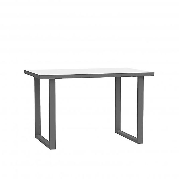 Schreibtisch 120cm KEFLAVIK von Forte Weiß günstig online kaufen
