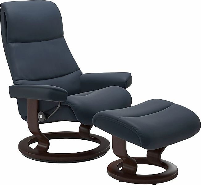 Stressless Relaxsessel "View" Set, Relaxsessel mit Hocker, mit Classic Base günstig online kaufen