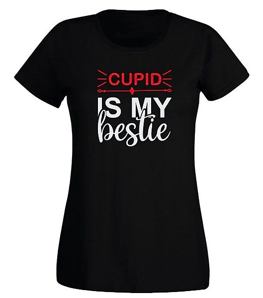 G-graphics T-Shirt Damen T-Shirt - Cupid is my bestie Slim-fit, mit trendig günstig online kaufen