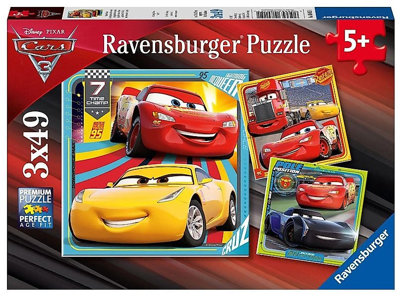Ravensburger Puzzle Disney Cars: Bunte Flitzer. günstig online kaufen