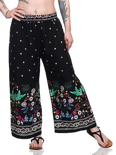 Aurela Damenmode Culotte Sommerhose leichte Marlene Hose für Damen luftige günstig online kaufen