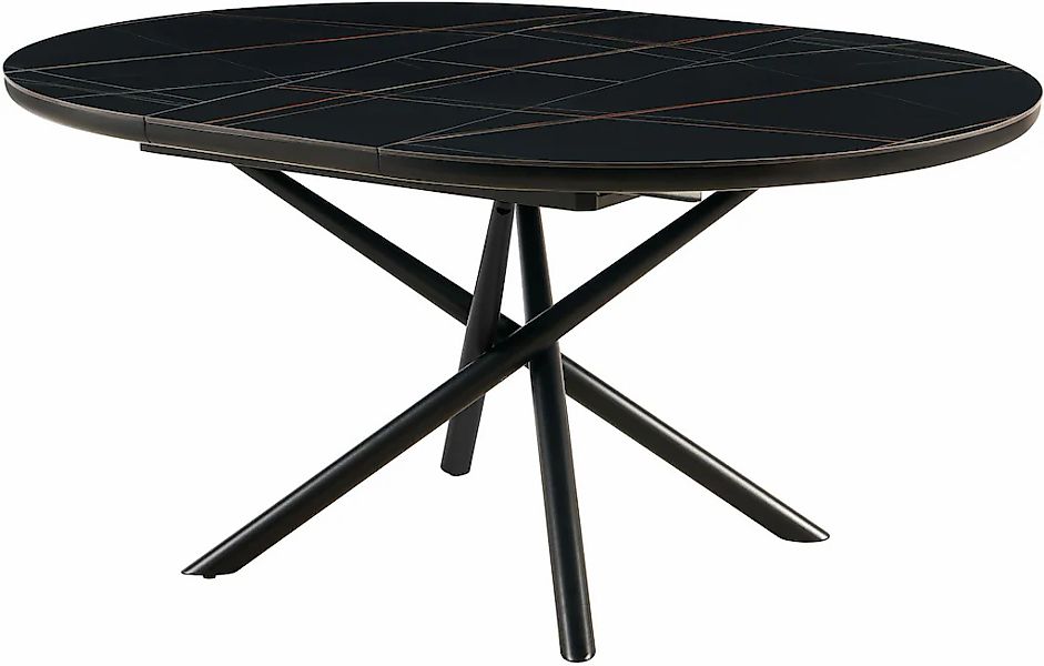 SalesFever Esstisch "Stuttgart Esstisch für stilvolles Speisen" rund, Keram günstig online kaufen