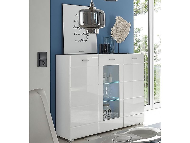 PREISBRECHER Highboard Ella, 120 x 112 x 42 cm (B/H/T) günstig online kaufen