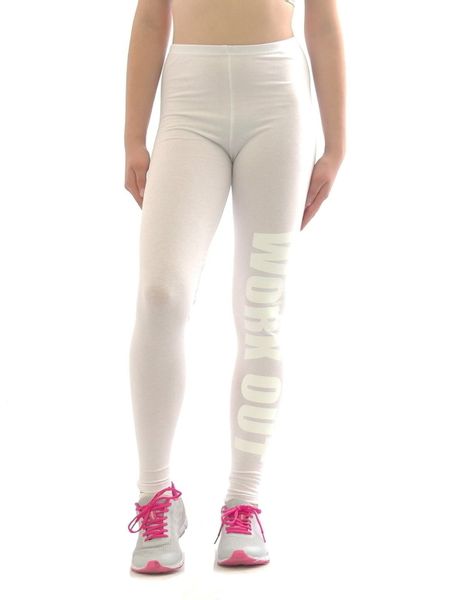 YESET Leggings Leggings Druck WORK OUT günstig online kaufen