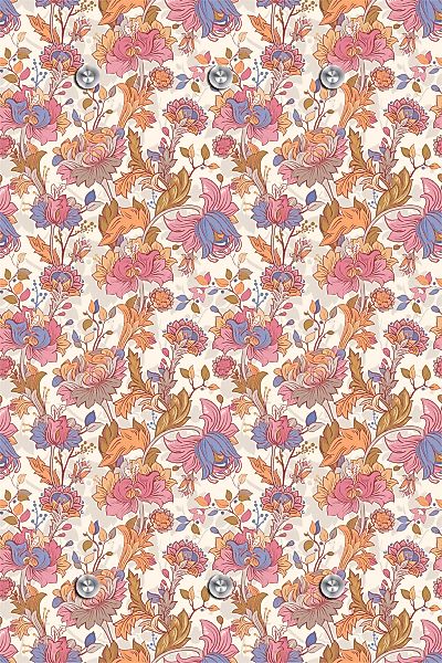 queence Garderobenleiste "Blumen", mit 6 Haken, 80 x 120 cm günstig online kaufen