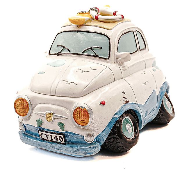Kremers Schatzkiste Spardose Mini Auto Urlaubskasse 17cm Coole Strand Spars günstig online kaufen
