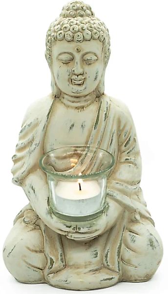 NOOR LIVING Teelichthalter »Buddha«, (1 St.) günstig online kaufen
