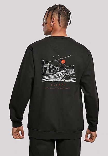 F4NT4STIC Sweatshirt "Escape Discover the World Town Train Station" Premium günstig online kaufen