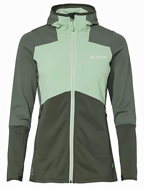 VAUDE Fleecejacke Wo Monviso Hooded Grid Fleece Jacke AGAVE günstig online kaufen