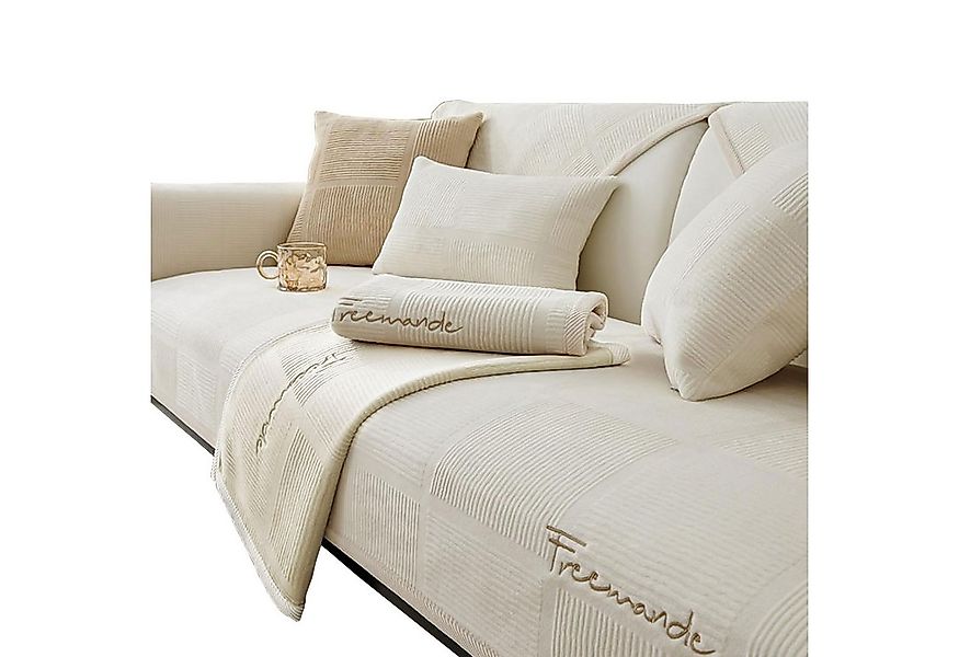 Agger Sofaschoner Couch Überzug, Sofa-Schutzhülle 1/2/3/4 Sitzer L Form Sof günstig online kaufen