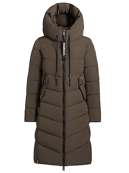 khujo Winterjacke MIKIA2 Steppmantel, große Kapuze, günstig online kaufen