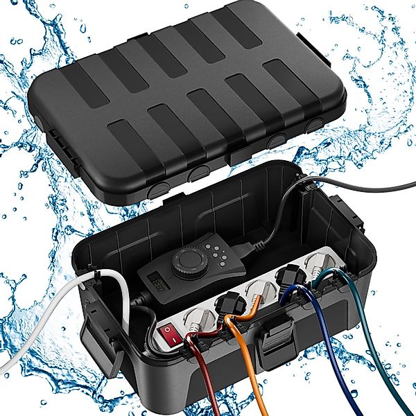 Refined Living Kabelbox Große Wasserdichte Kabelbox günstig online kaufen