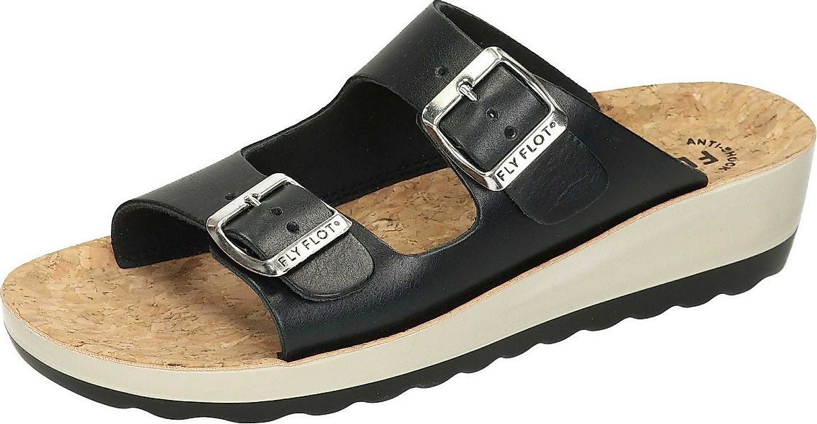 Fly Flot Pantoletten Pantolette aus echtem Leder günstig online kaufen