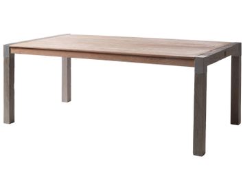 Massivmoebel24 Esstisch AMSTERDAM (Esstisch Akazie 160x90x76 günstig online kaufen