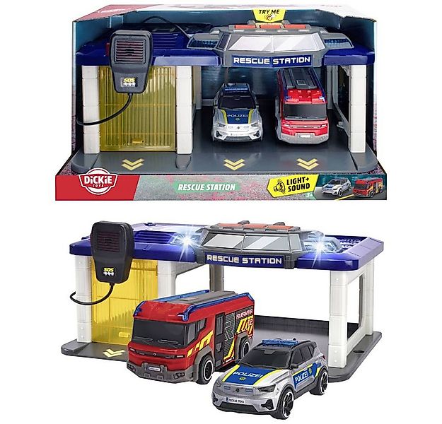 Dickie Toys Spielzeug-Polizei Rescue Station 203716026 günstig online kaufen