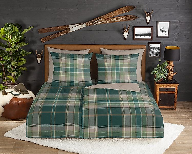 good morning Wendebettwäsche Dirkje, Biber, Flanell, 2 teilig, Flanell, Bib günstig online kaufen