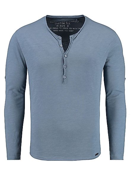 Key Largo Henleyshirt Ginger vintage Look günstig online kaufen