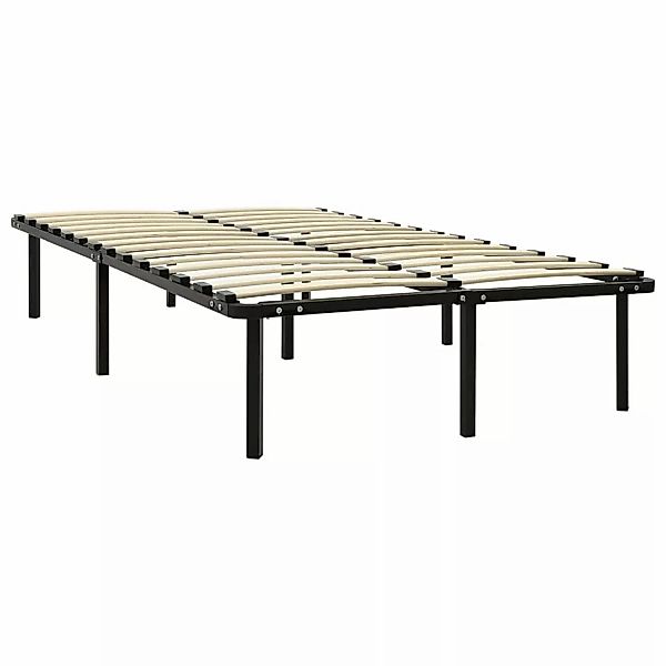 Bettgestell Schwarz Metall 120x200 Cm günstig online kaufen