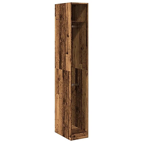 vidaXL Kleiderschrank Altholz-Optik 30x50x200 cm Holzwerkstoff 3307781 günstig online kaufen
