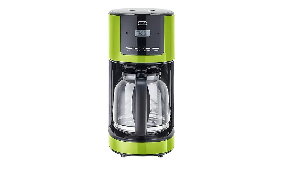 KHG Kaffeeautomat  KA-184 (L) ¦ grün ¦ Metall,Glas,Kunststoff ¦ Maße (cm): günstig online kaufen