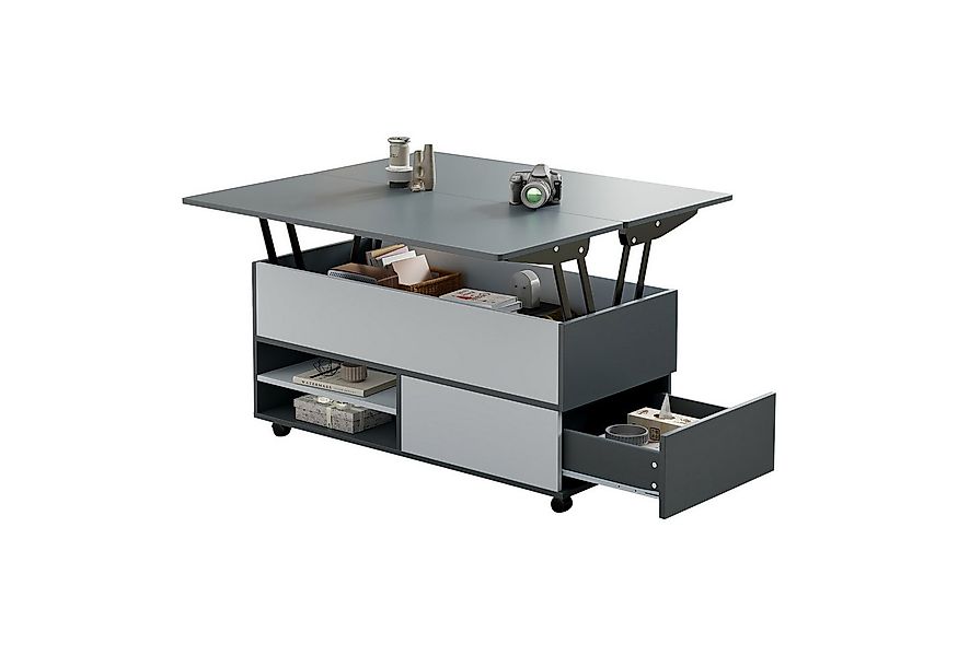 MODFU Couchtisch Hydraulischer Hub Tisch, multifunktional (Wohnzimmertisch, günstig online kaufen