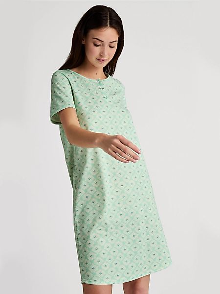 CALIDA Nachthemd "Fruity Dreams", Knopfleiste, Kurzarm, Single Jersey Quali günstig online kaufen