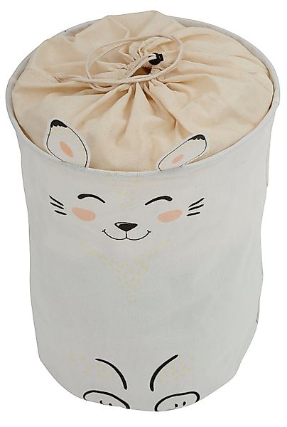 my home Wäschesack "Lovis", (1 St.), mit Hasen-Motiv, Höhe ca. 50 cm günstig online kaufen