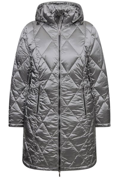 Ulla Popken Funktionsjacke HYPRAR Steppjacke Kapuze günstig online kaufen