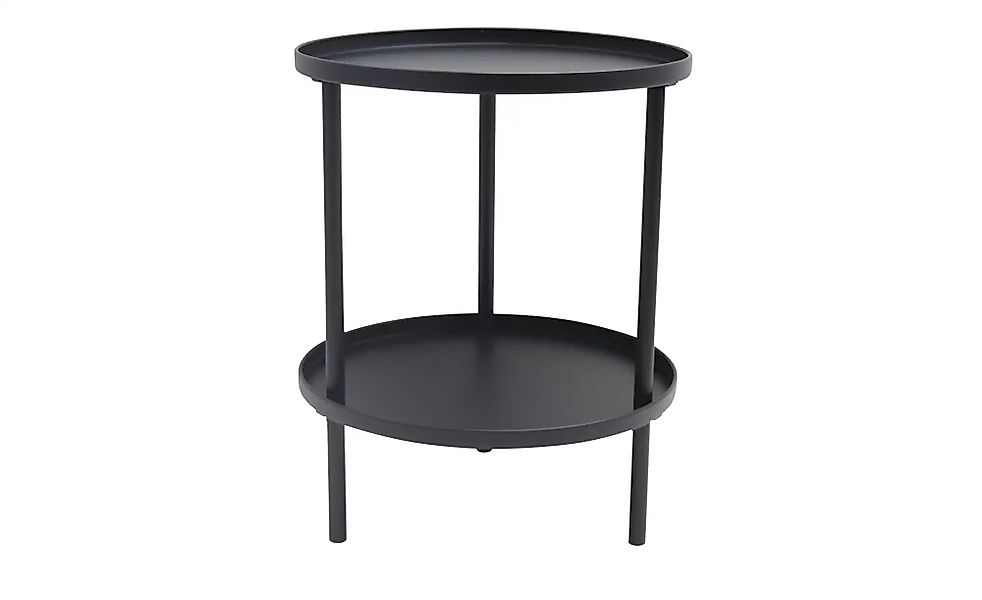 Beistelltisch  Ummari ¦ schwarz ¦ Maße (cm): H: 52  Ø: 41 Tische > Beistell günstig online kaufen