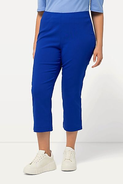 Ulla Popken Funktionshose Bengalinhose wadenlang Elastikbund günstig online kaufen