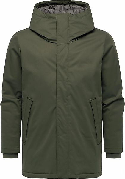 Ragwear Kurzmantel "Parcan Twill YOUMODO" wasserdichter Herren Winterparka günstig online kaufen