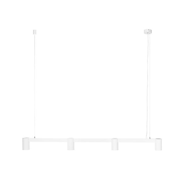 Arcchio Pendelleuchte Brinja 10008696 Modern in Weiß aus Aluminium 4-flammi günstig online kaufen