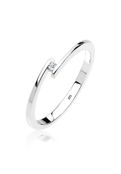 Elli DIAMONDS Verlobungsring Diamant Weiß Brillantschliff günstig online kaufen