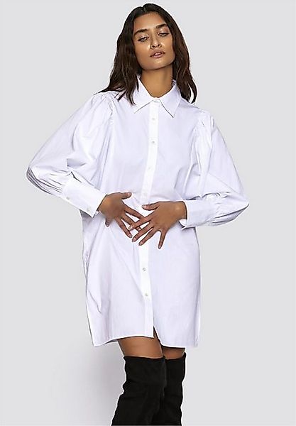 freshlions Klassische Bluse Amy mit leichten Puffärmeln günstig online kaufen