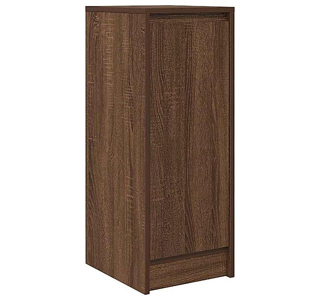 vidaXL Sideboard Sideboard Braun Eichen-Optik 29,5x34x76 cm Holzwerkstoff ( günstig online kaufen