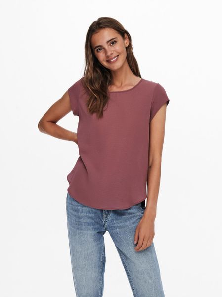 ONLY Kurzarmbluse ONLVIC – feminines Blusenshirt günstig online kaufen