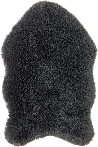 Andiamo Fellteppich "Alpa" fellförmig 35 mm Höhe Kunstfell, Uni Farben, seh günstig online kaufen