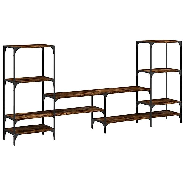 vidaXL TV-Schrank TV-Schrank Räuchereiche 206,5x28,5x95 cm günstig online kaufen