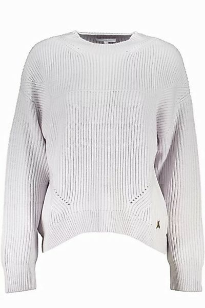 Patrizia Pepe Strickpullover Eleganter Damenpullover Grau mit Rollkragen & günstig online kaufen