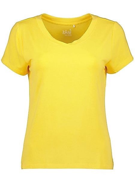 Blue Seven T-Shirt Damen Kurzarm-Shirt Unifarben günstig online kaufen