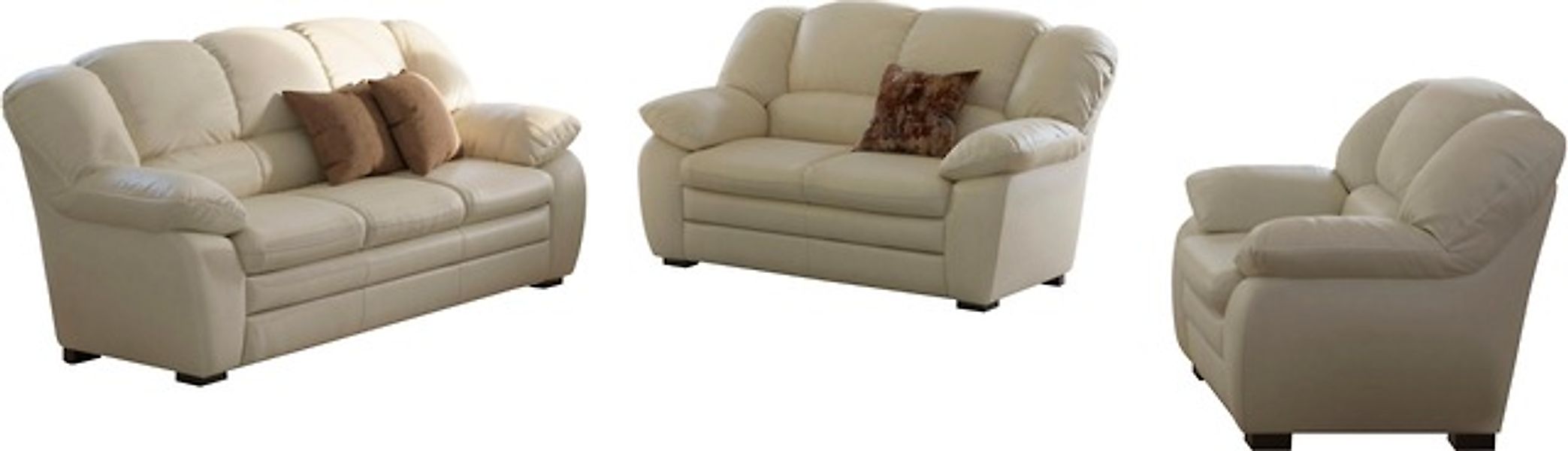 COTTA Polstergarnitur »Casino, Sofa Set, 3-2-1 Sitzer, Wohnzimmer Garnitur« günstig online kaufen